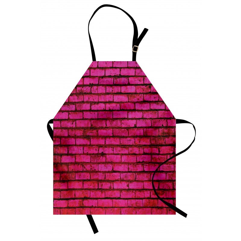 Grunge Bricks Art Apron