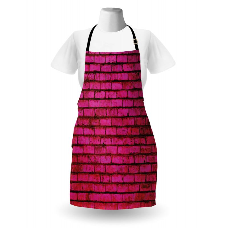 Grunge Bricks Art Apron