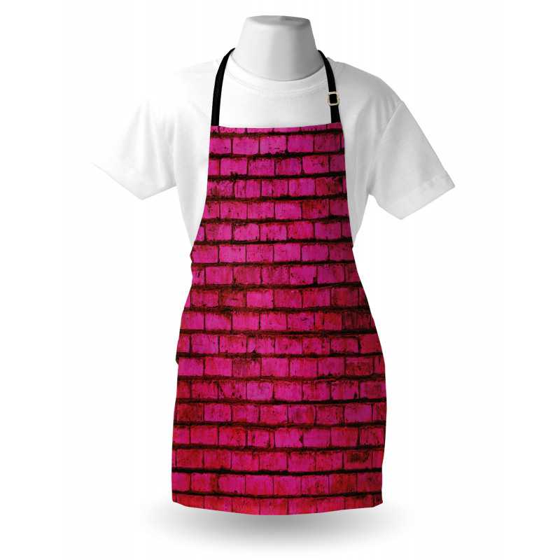 Grunge Bricks Art Apron