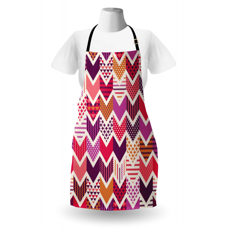 Arrow Chevron Geometry Apron