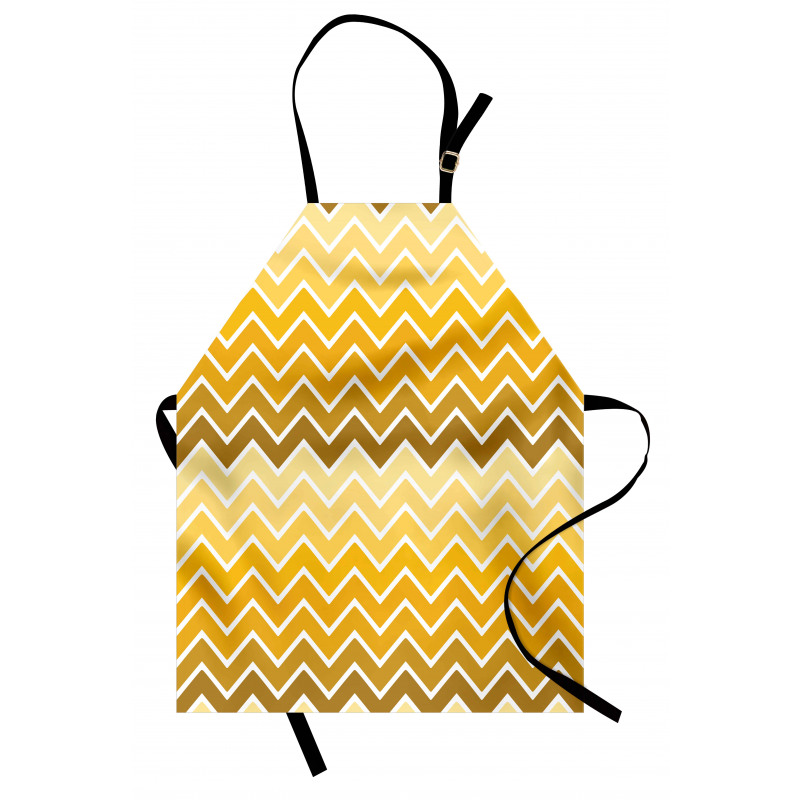 Chevron Zigzag Ombre Apron