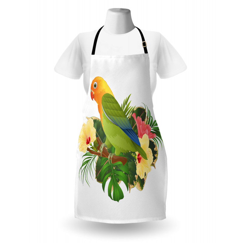 Exotic Agapornis Parrot Apron