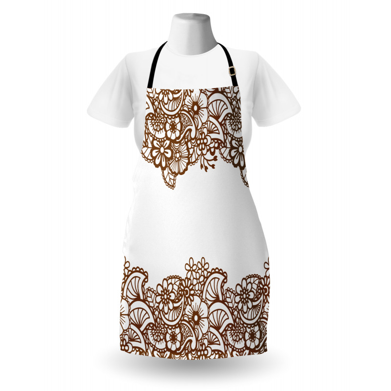 Horizontal Flowers Apron