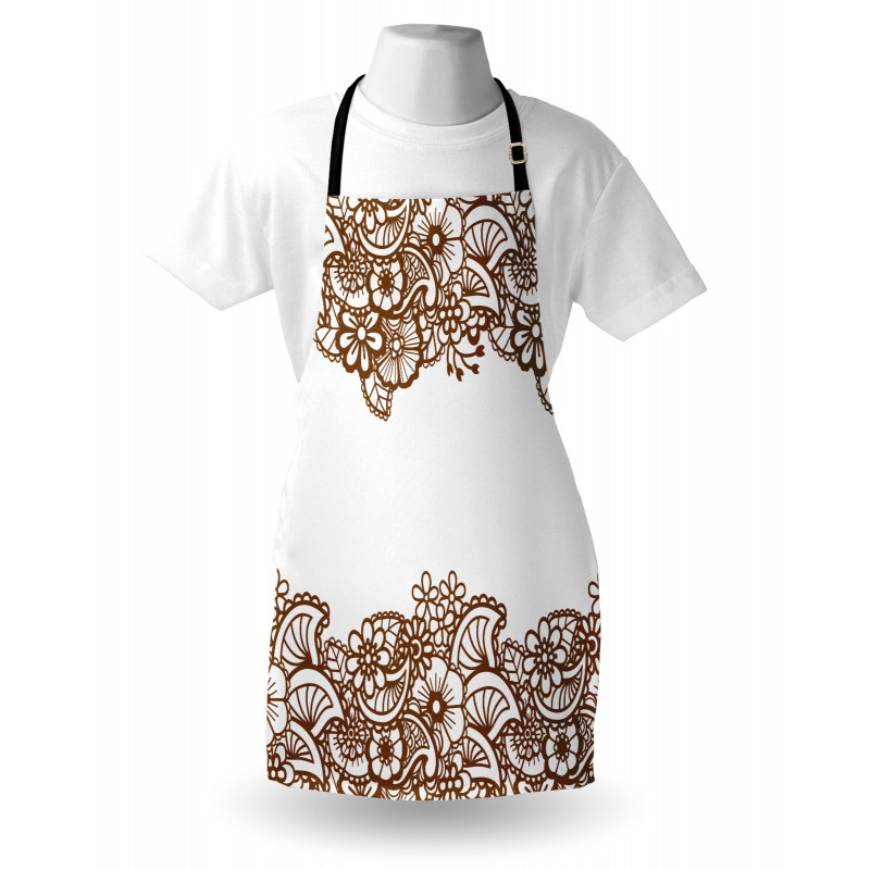 Horizontal Flowers Apron