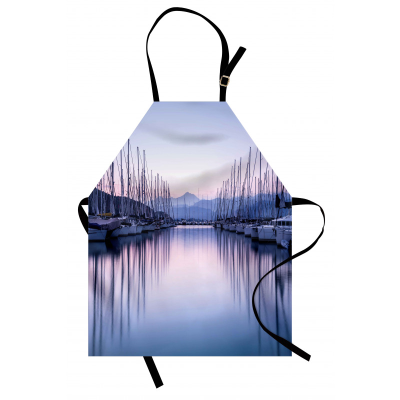 Yacht Harbor in Sunrise Apron