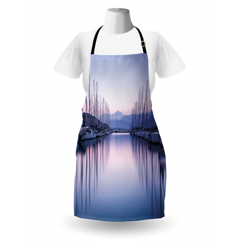 Yacht Harbor in Sunrise Apron