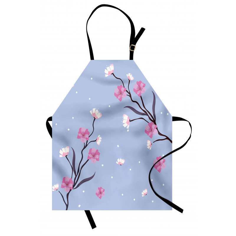 Apple Blossoms Branch Apron