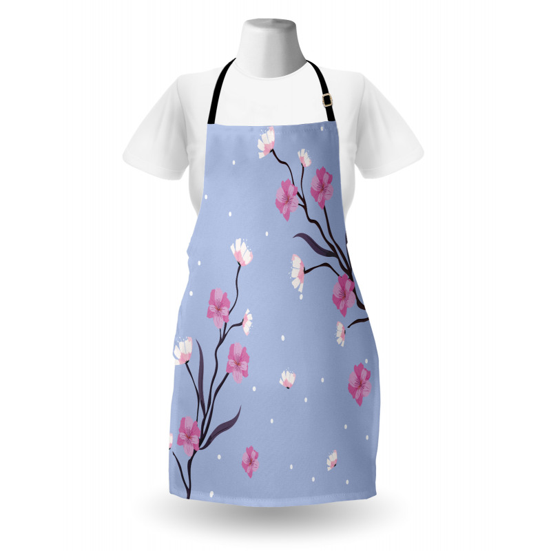 Apple Blossoms Branch Apron