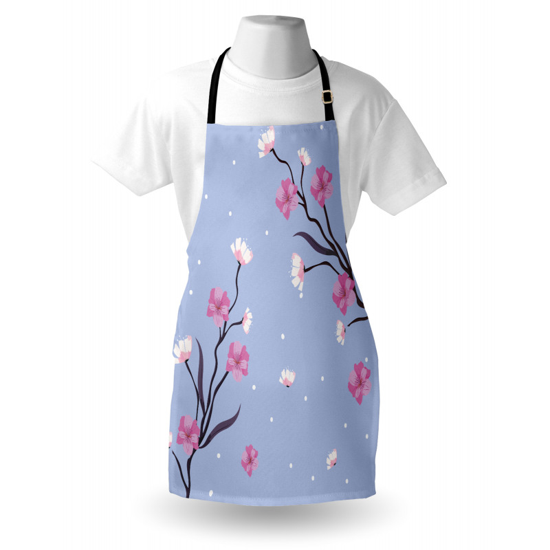 Apple Blossoms Branch Apron