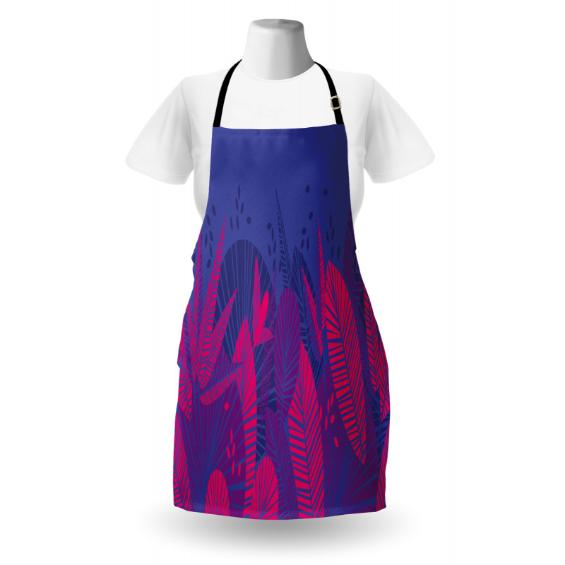 Exotic Jungle Leaf Apron