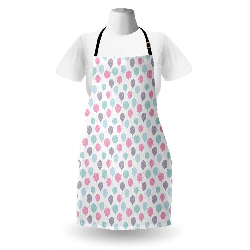 Balloons with Hearts Apron