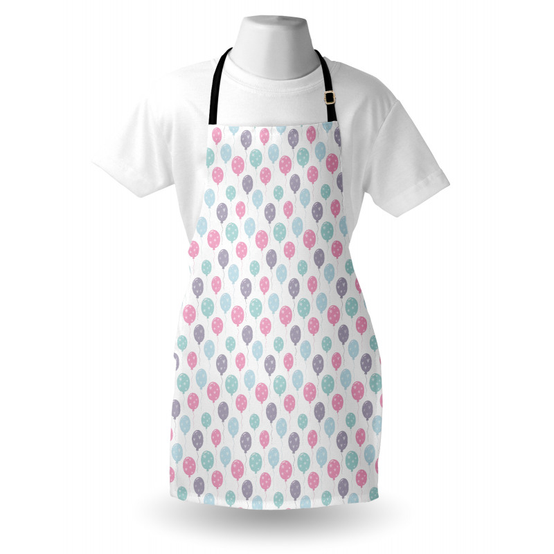 Balloons with Hearts Apron