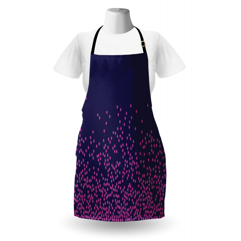 Modern Abstract Dots Apron