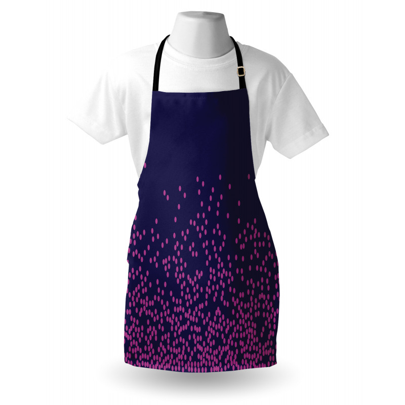 Modern Abstract Dots Apron