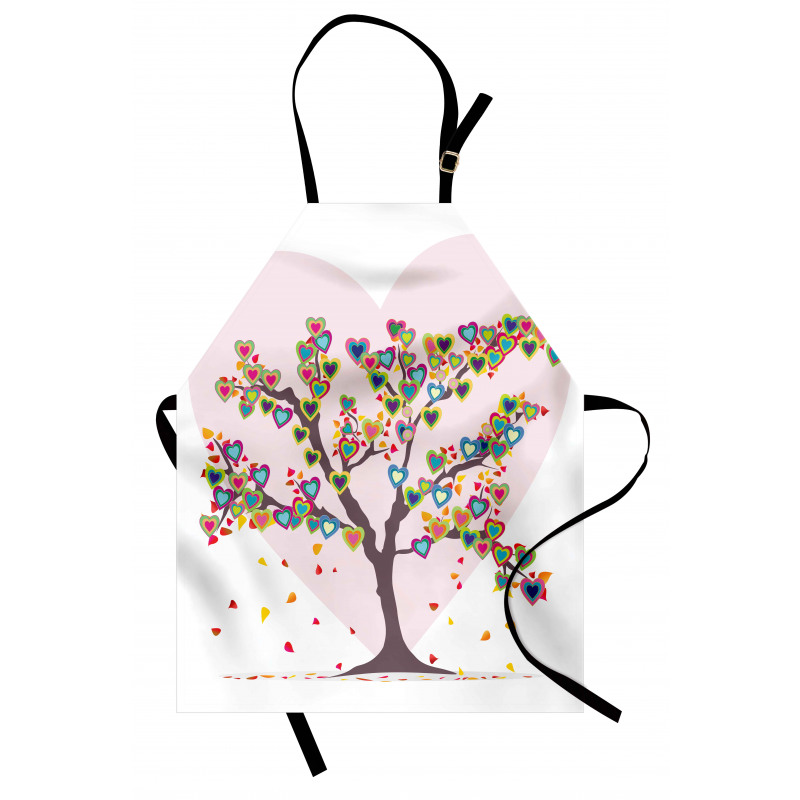 Tree with Leaves Floral Apron