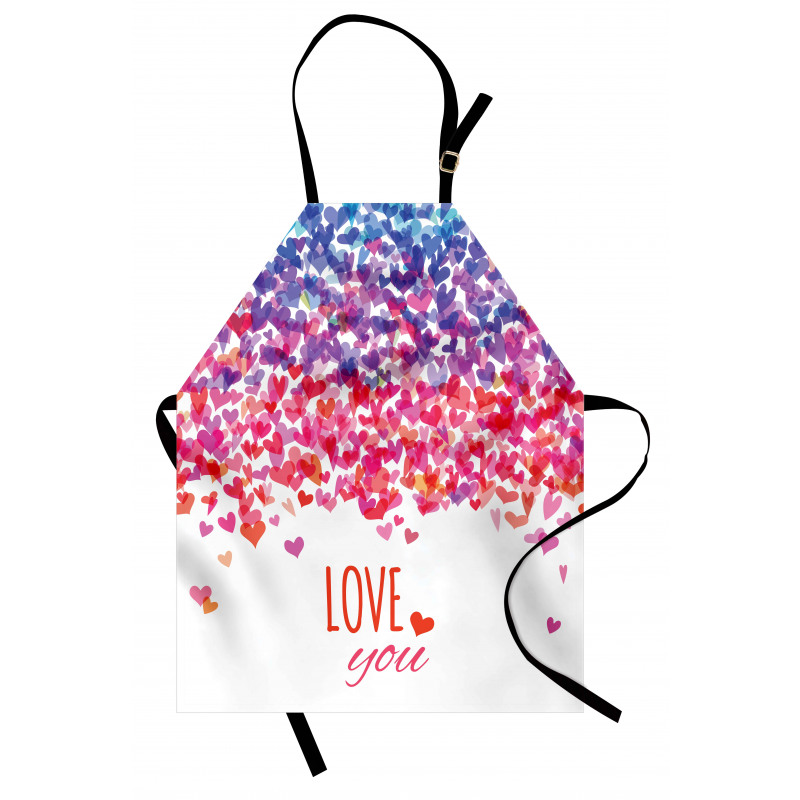 Hearts Love Springtime Apron