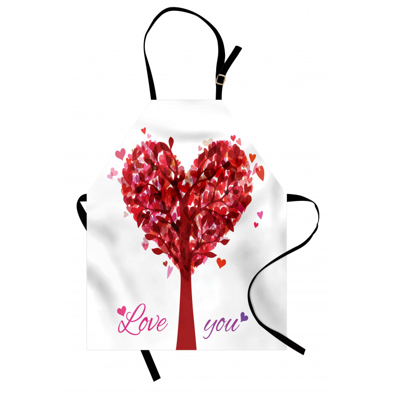 Vintage Romance Heart Apron