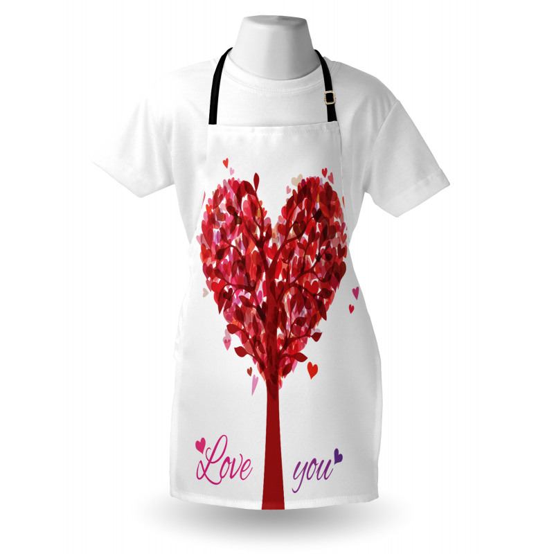 Vintage Romance Heart Apron