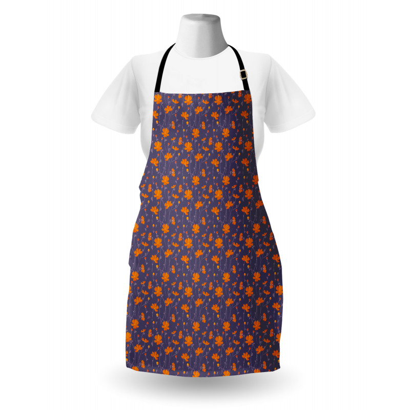 Flowers Thin Peduncles Apron