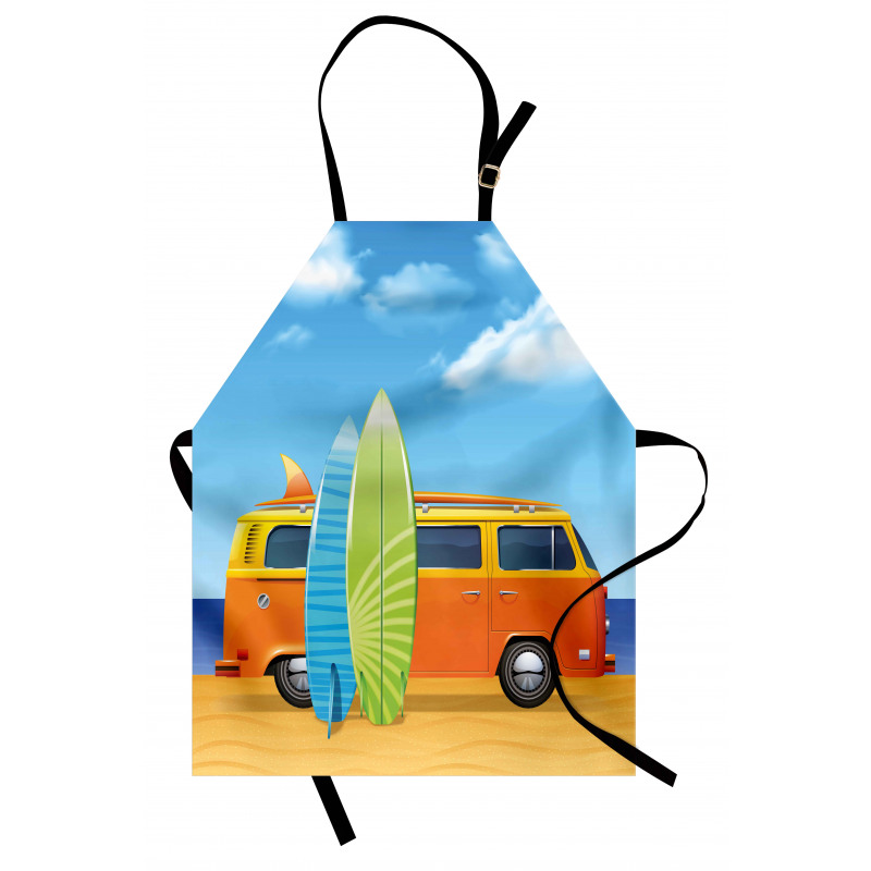 Happy Camper Van Surf Apron