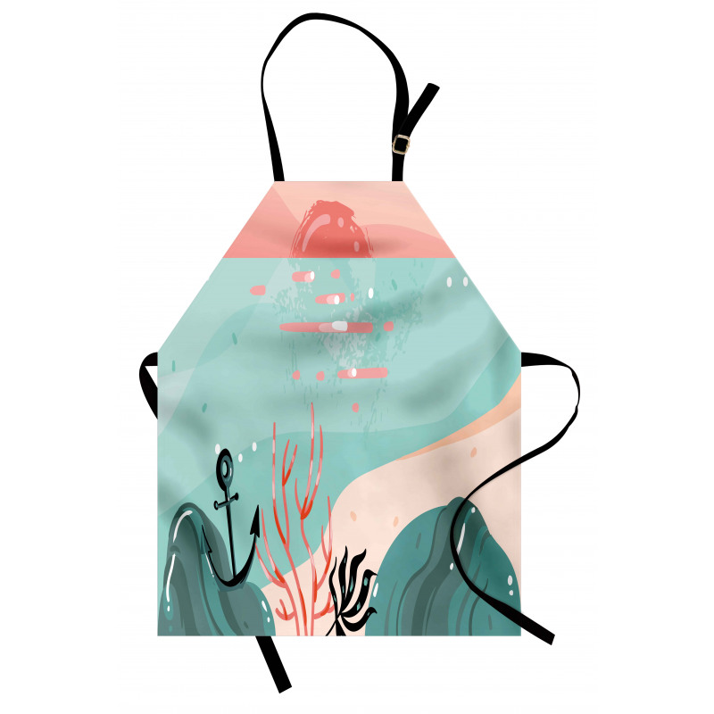 Abstract Underwater Apron