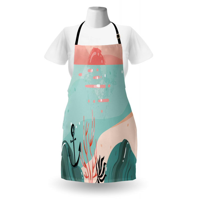 Abstract Underwater Apron