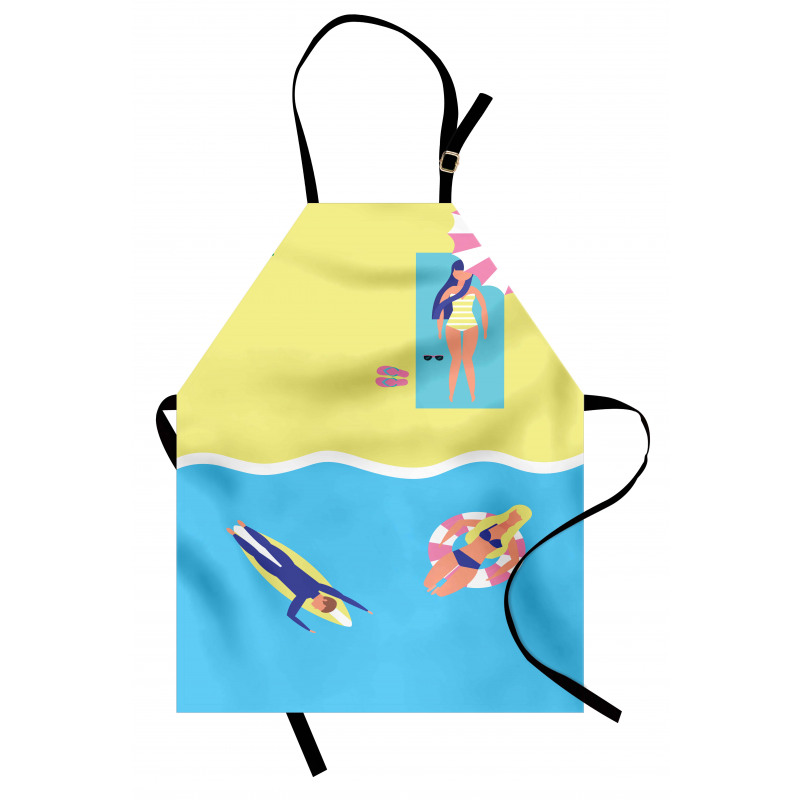 Summer Holiday People Apron