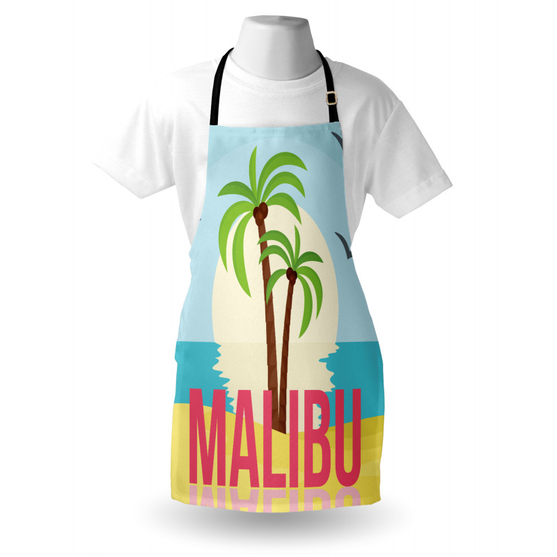 Malibu Sunset Ocean Apron