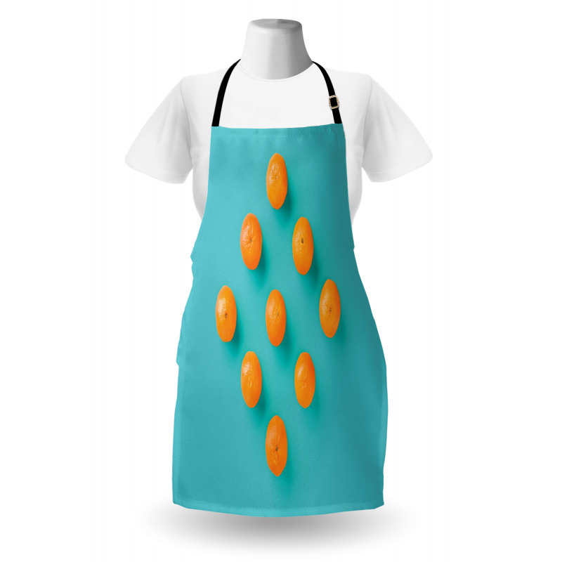 Modern Tangerine Art Apron