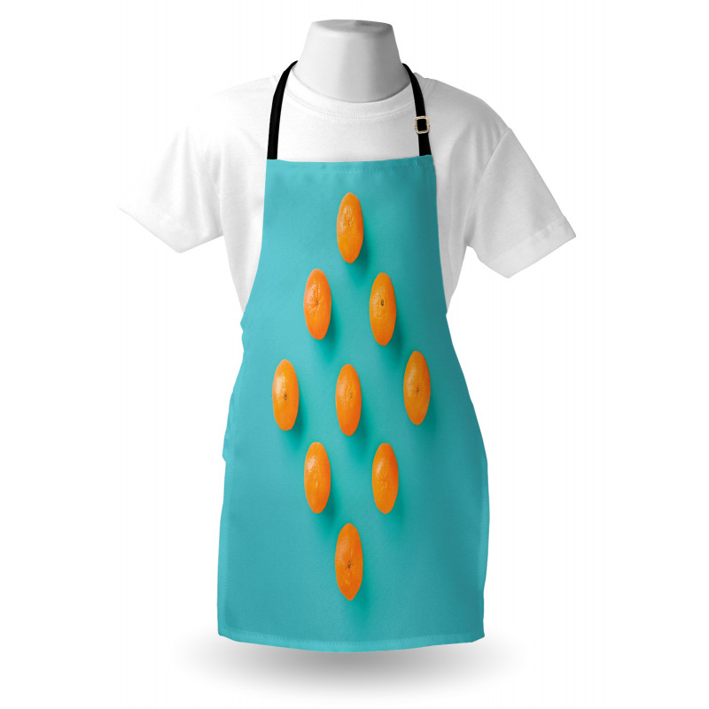 Modern Tangerine Art Apron