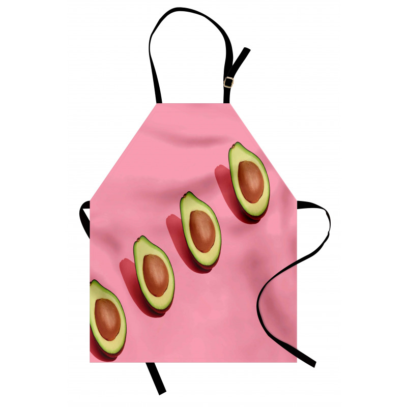 Halved Fresh Avocados Apron