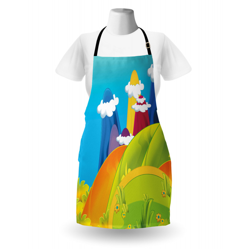 Dreamy Mountains Apron