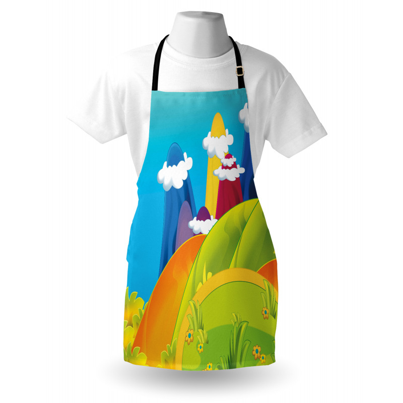 Dreamy Mountains Apron