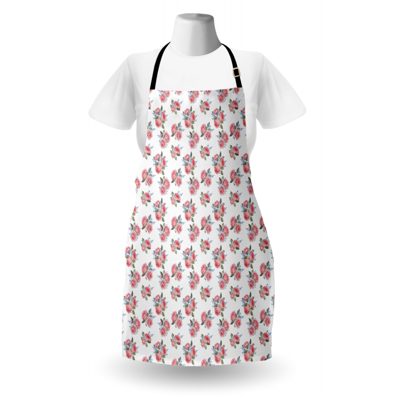 Delicate Flowers Art Apron