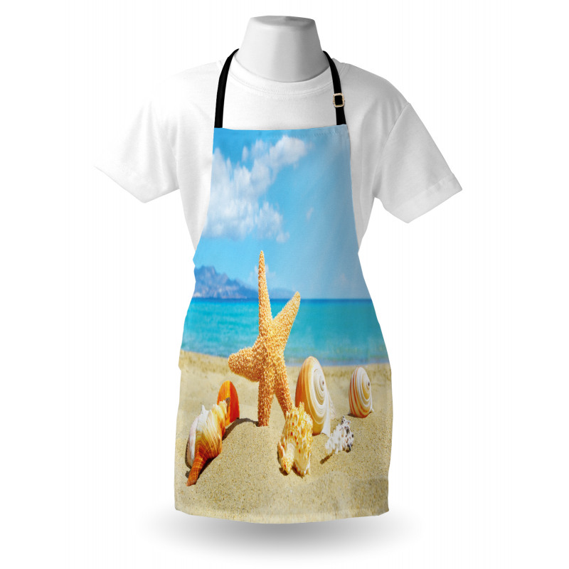 Beach Sand with Starfish Apron