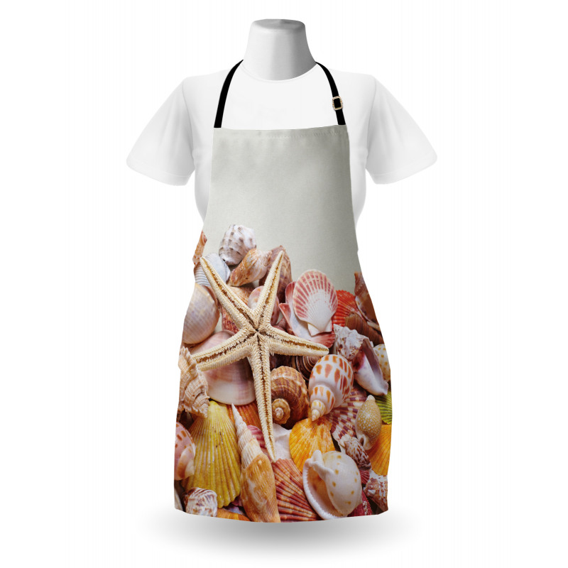 Pile of Seashells Beach Apron