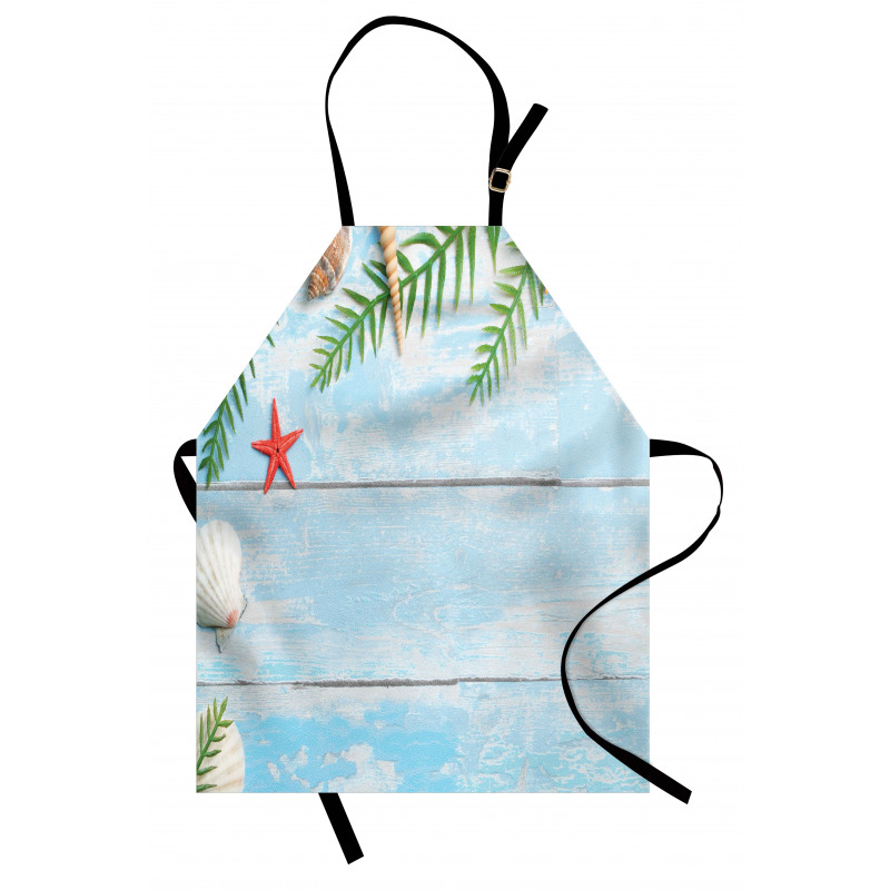 Fish Seashell Maritime Apron