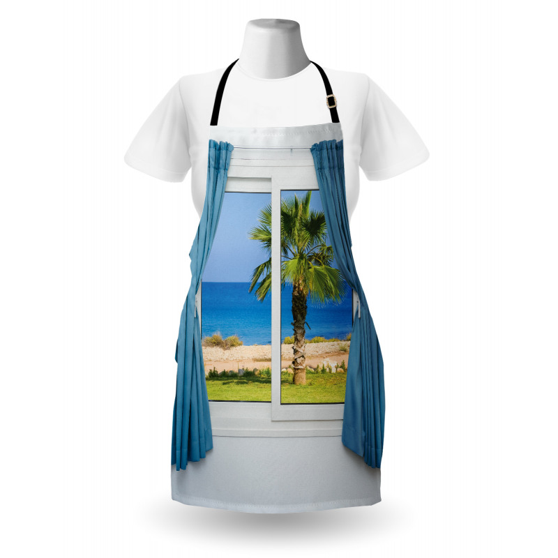 Shore Palm Tree Island Apron