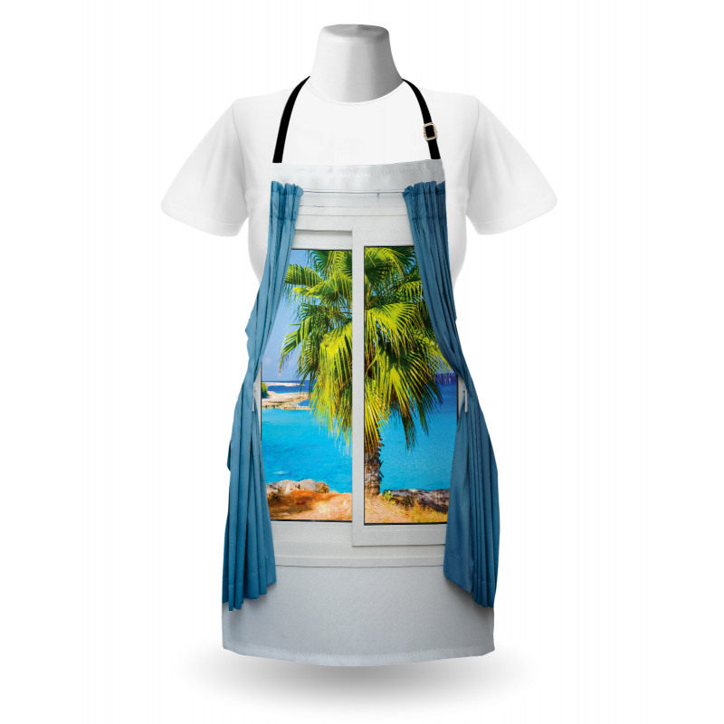 Tropical Beach Sun Apron