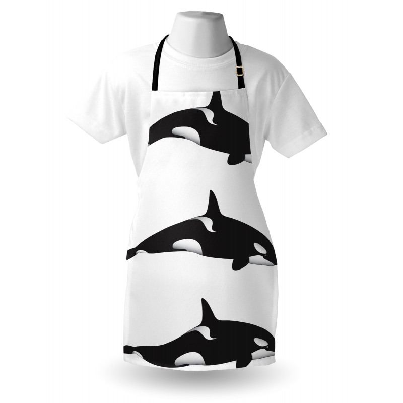 Orca Killer Whales Apron