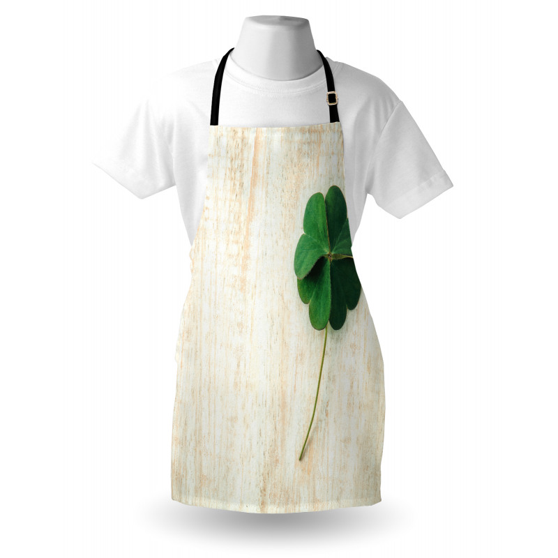 Close up Photo of Shamrock Apron