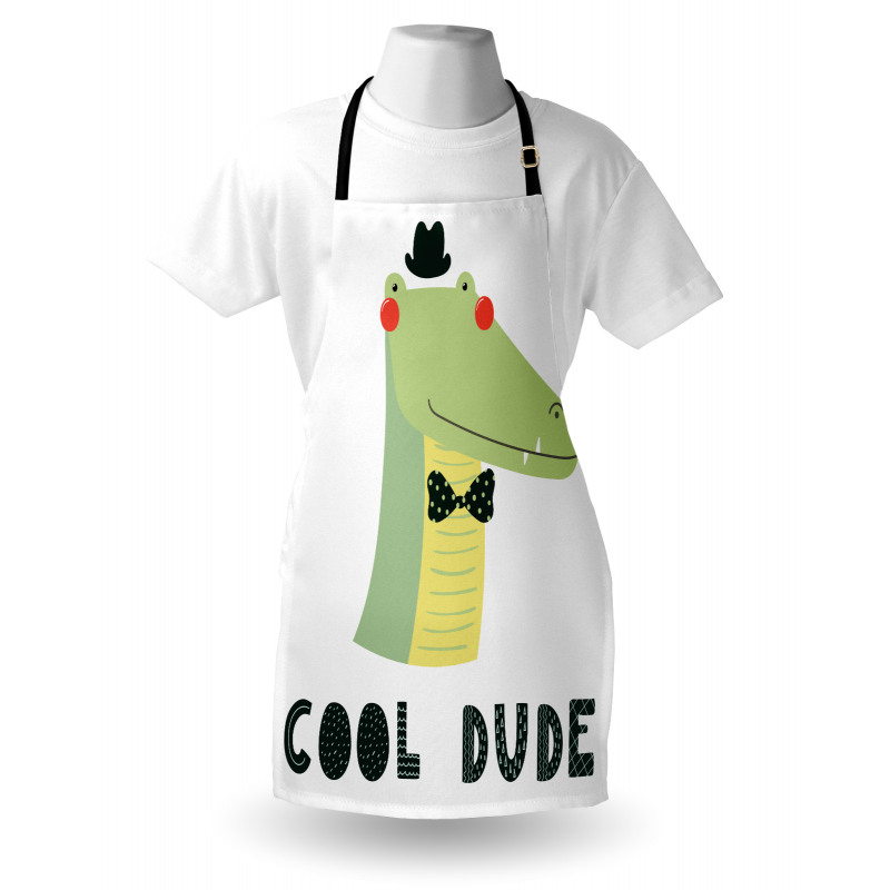 Cool Dude Funny Character Apron