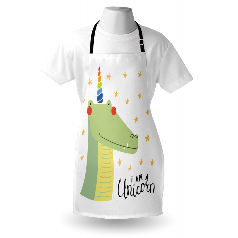 I am a Unicorn with Stars Apron