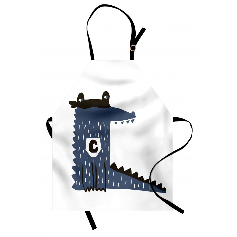 Geometric Letter C Apron