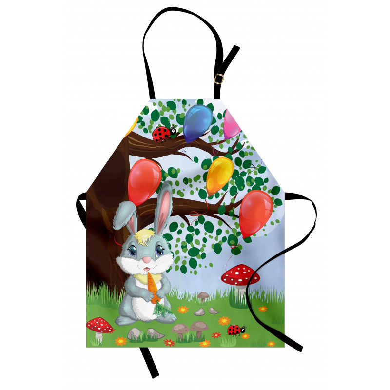 Bunny Balloons Apron