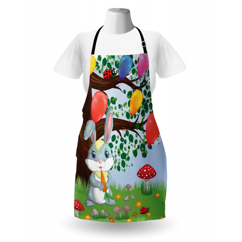 Bunny Balloons Apron