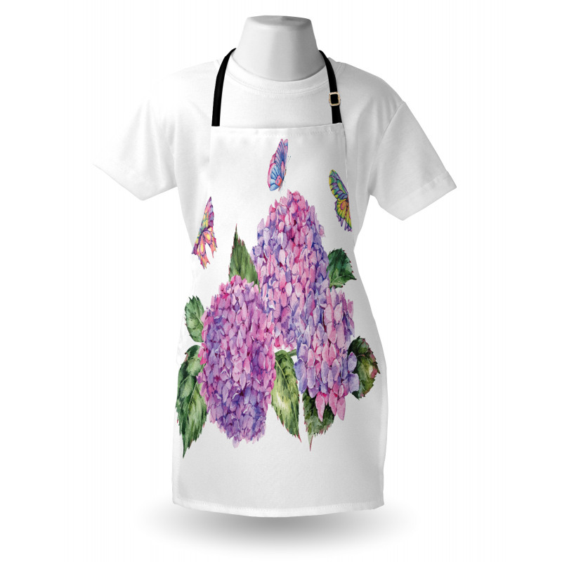 Hydrangea Leaves Apron