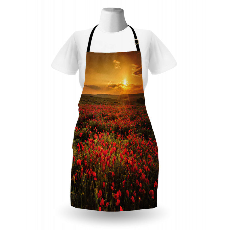 Sunset Meadow Farmland Apron