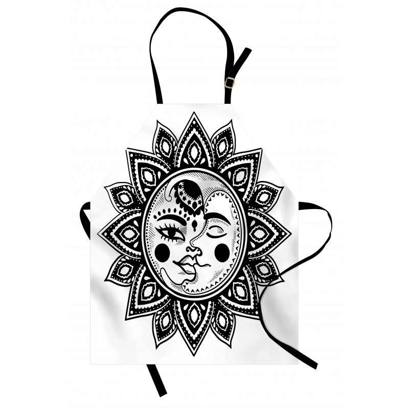 Astronomy Sun and Moon Apron