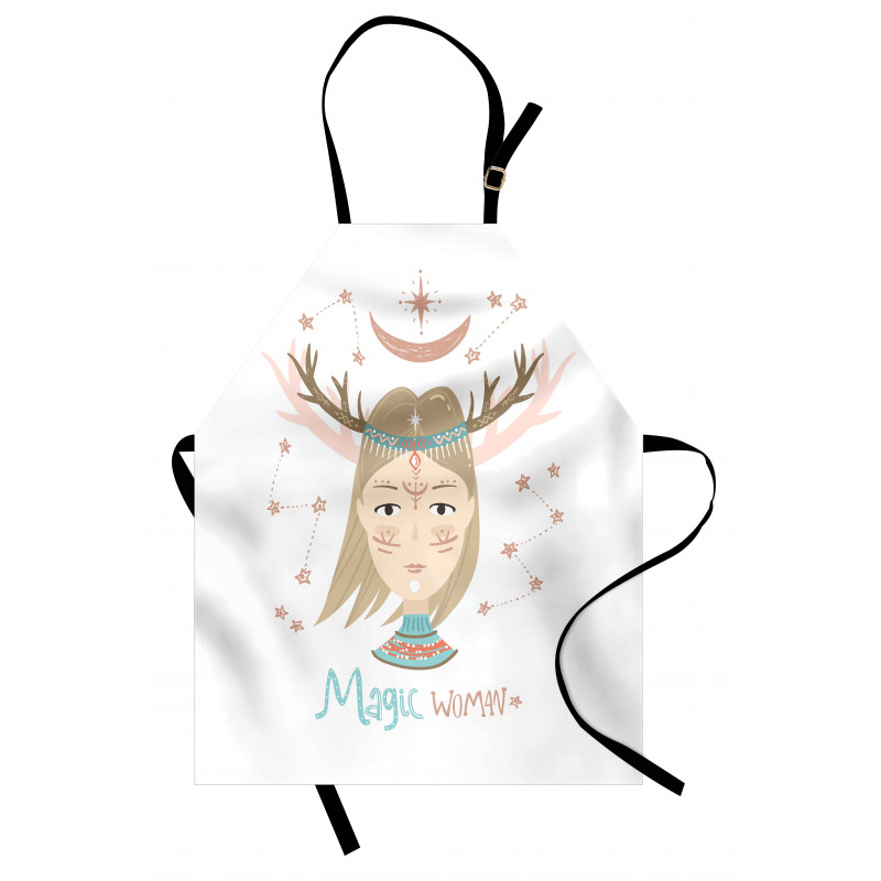 Magic Woman Elk Horns Apron